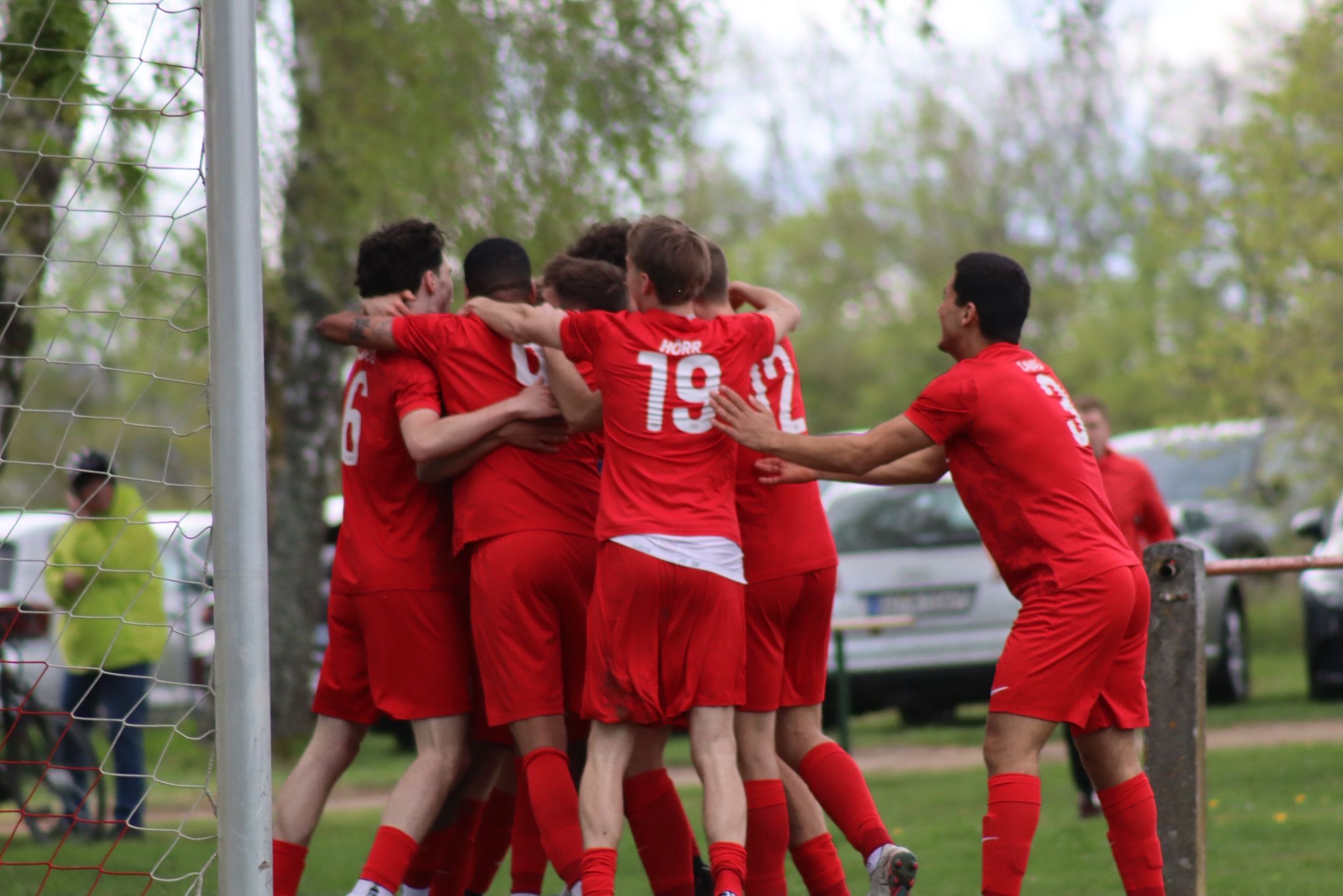 Umkämpftes Spiel in Lumda